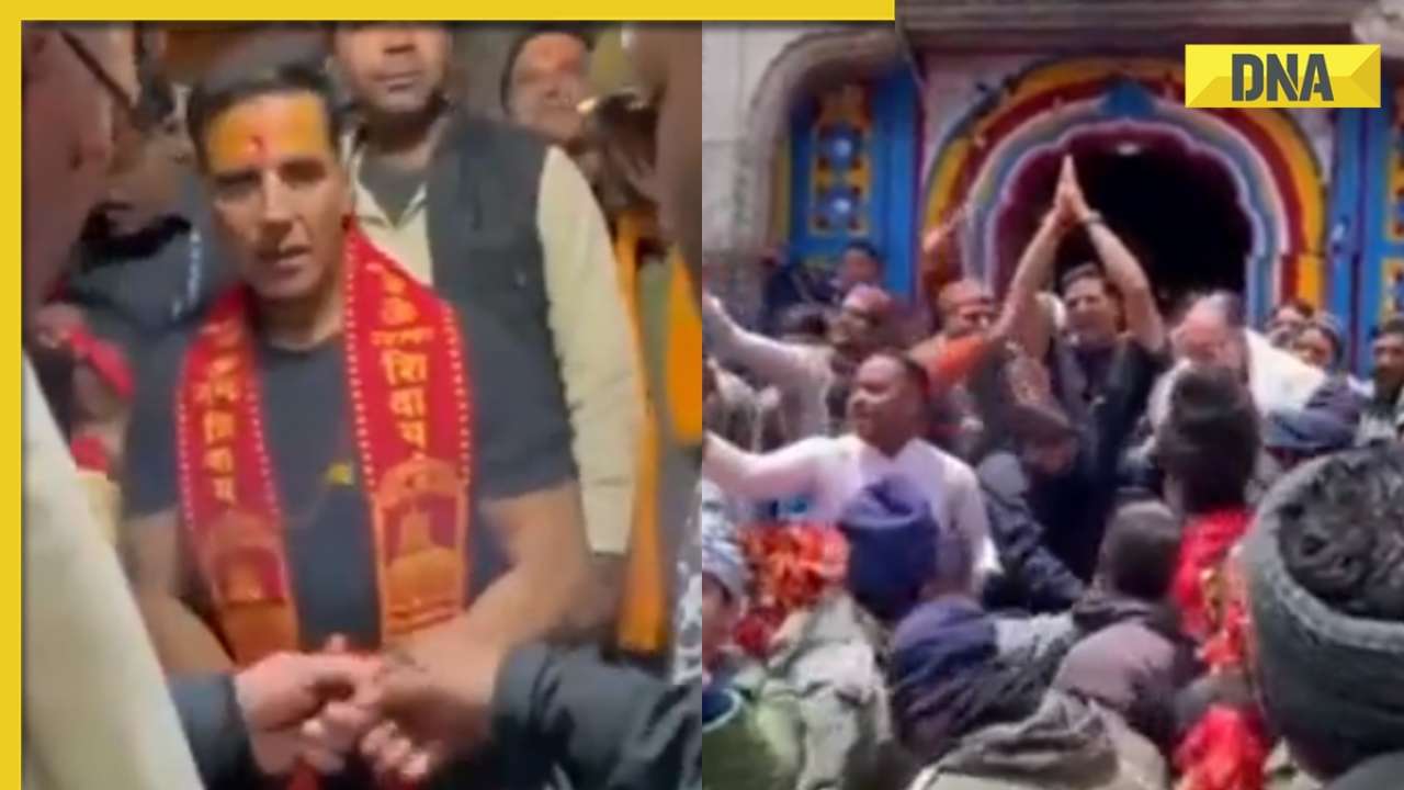 Akshay Kumar seeks blessings at Kedarnath temple, watch viral video