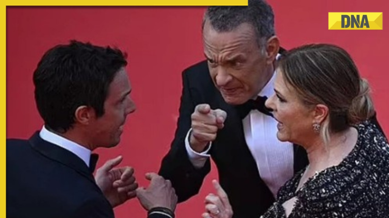 Tom Hanks, wife Rita Wilson get into heated argument with man on Cannes red carpet, netizens say 'he has lost the plot'