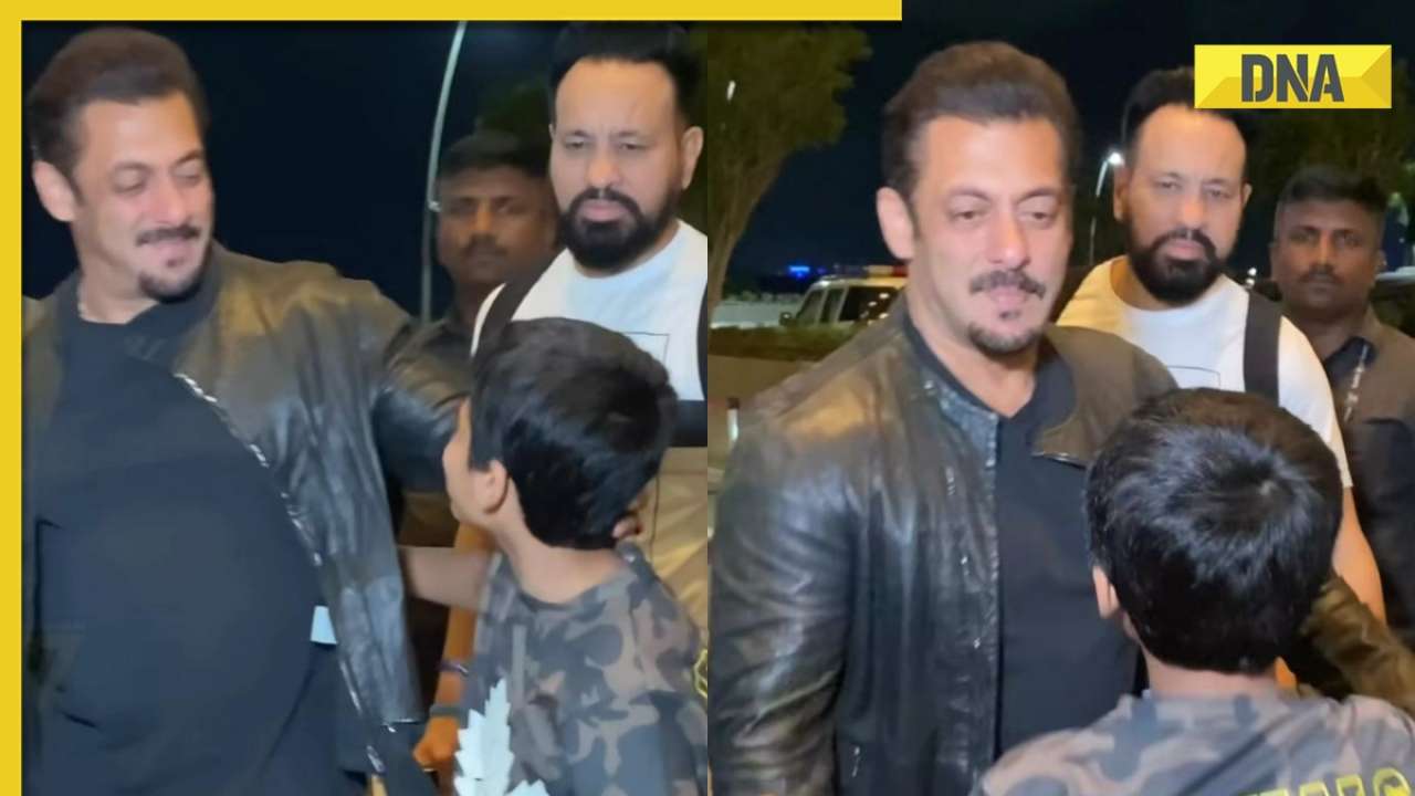 Boy breaches Salman Khan's security cordon at airport, here's how Dabangg star, Shera reacted