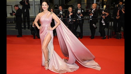 Sunny Leone Cannes 2023 latest look 