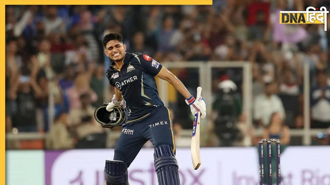 Shubman Gill 100 IPL: कुछ ऐसी थी शुभमन गिल की पारी, तस्वीरों में कैसे बनाए ताबड़तोड़ 129 रन