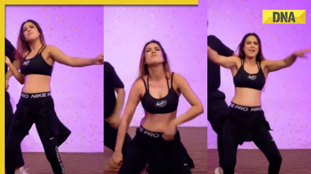 Viral video: Nia Sharma's sexy dance in sports bra, tights on Malaika Arora's Chaiyya Chaiyya burns the internet, watch