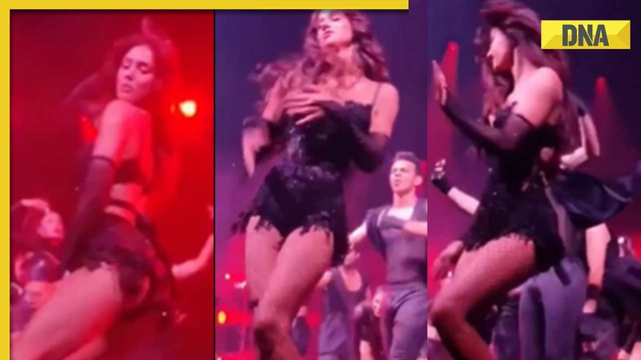 Viral video: Disha Patani stuns fans with sexy dance performance in  sizzling black dress, watch