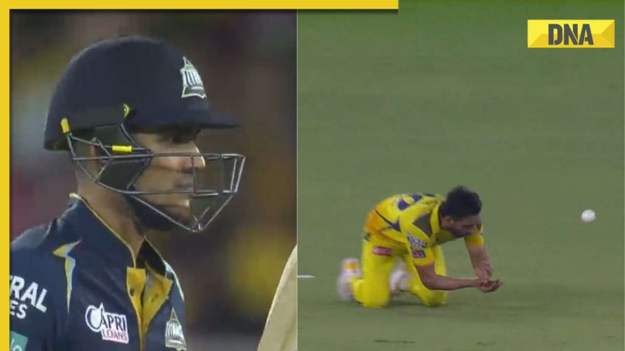 CSK vs GT IPL 2023 final: Shubman Gill survives a scare as Deepak Chahar drops a crucial catch 