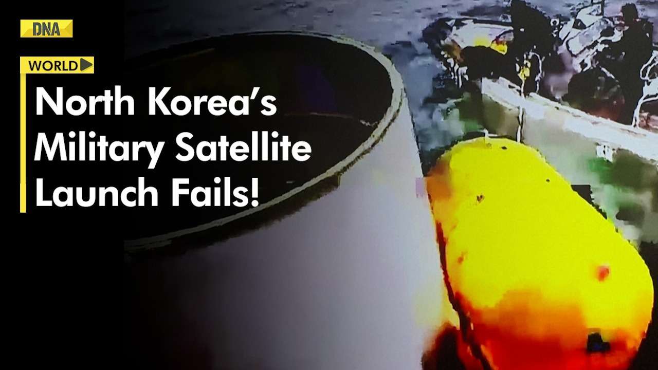 North Korea’s First Spy Satellite Launch Fails As Rocket Crashes Into ...