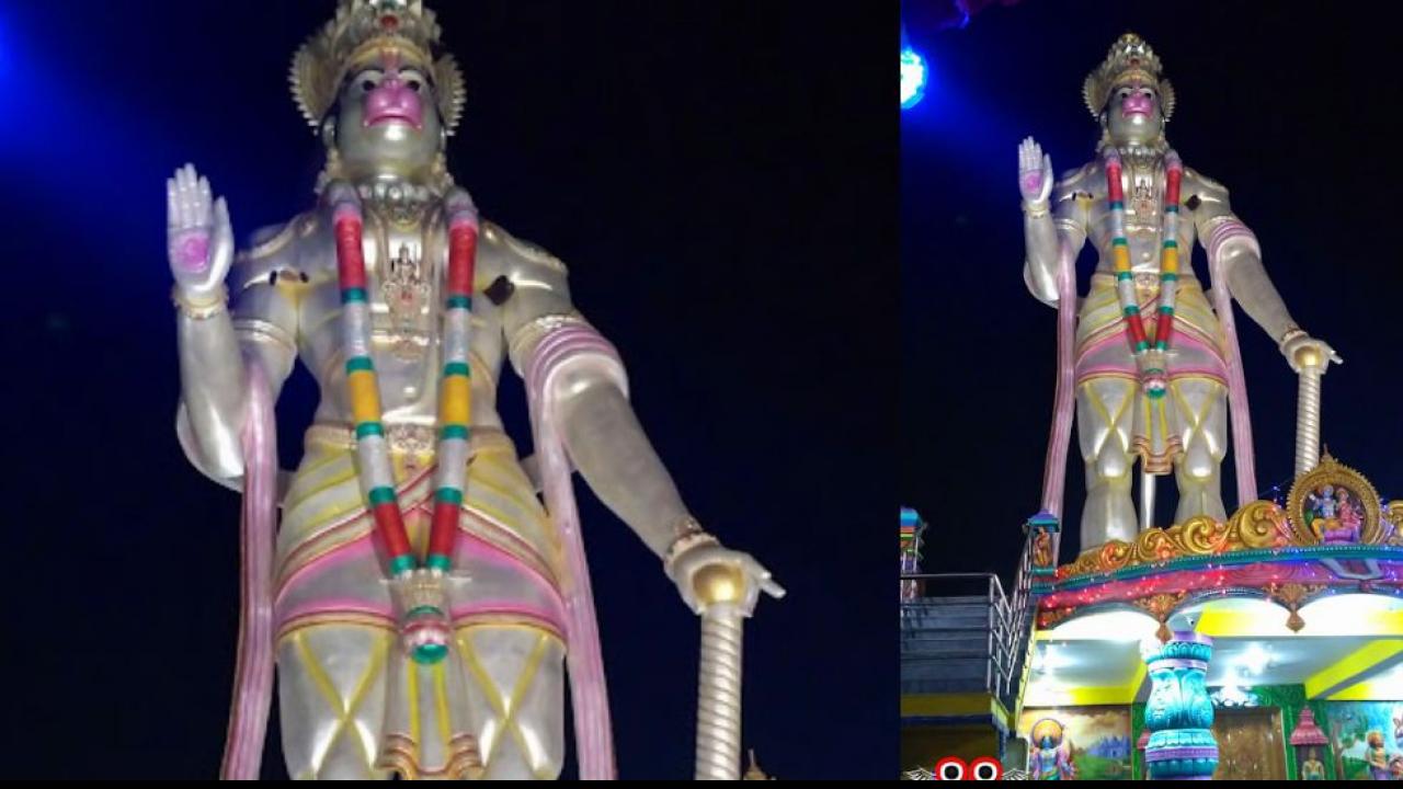 Damanjodi Hanuman Statue