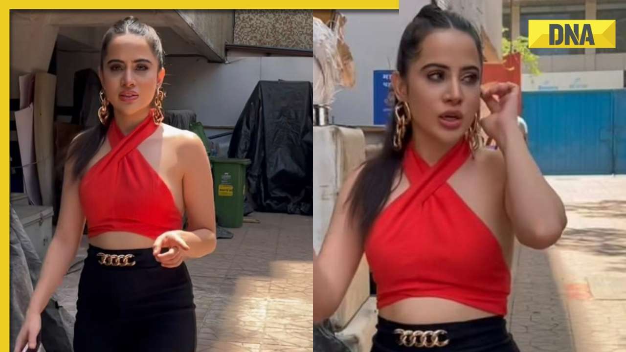 Urfi Javed leaves fans stunned as she steps out in ‘normal outfit’: ‘Kapde sudhar rahe hai…’