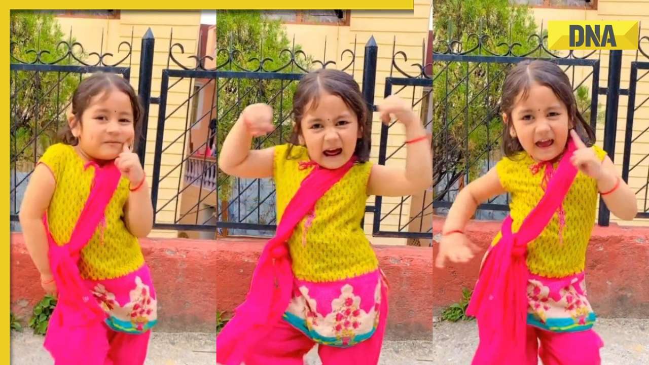 Viral video: Little girl's mesmerizing dance to Radha Kaise Na ...