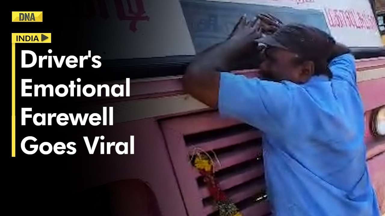 Watch: Driver in Tamil Nadu kisses steering wheel, hugs bus on day of ...