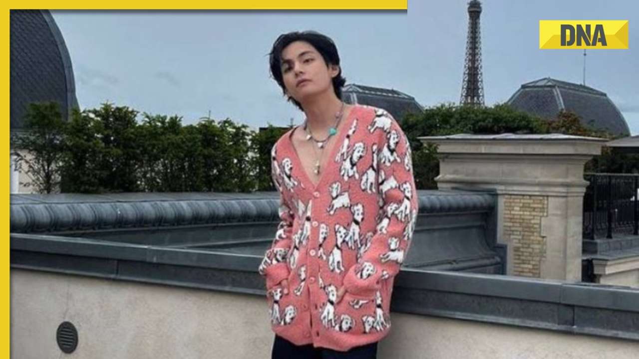 BTS' V aka Kim Taehyung shares stylish photos from fashion capital Paris