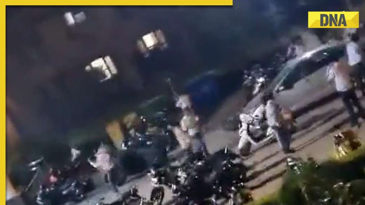 Noida news: Massive fight breaks out between security guards and students over smoking in university, 33 held