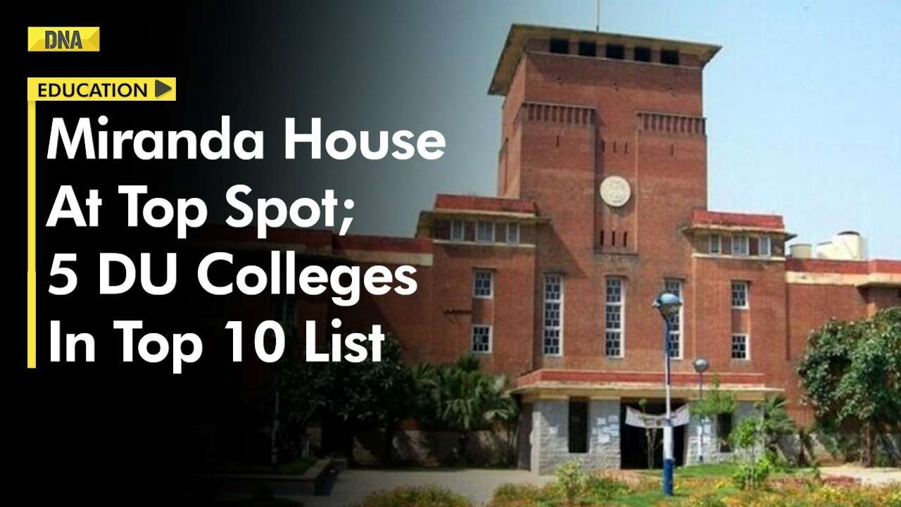NIRF Best Colleges 2023: Miranda College at number one, 5 Delhi ...