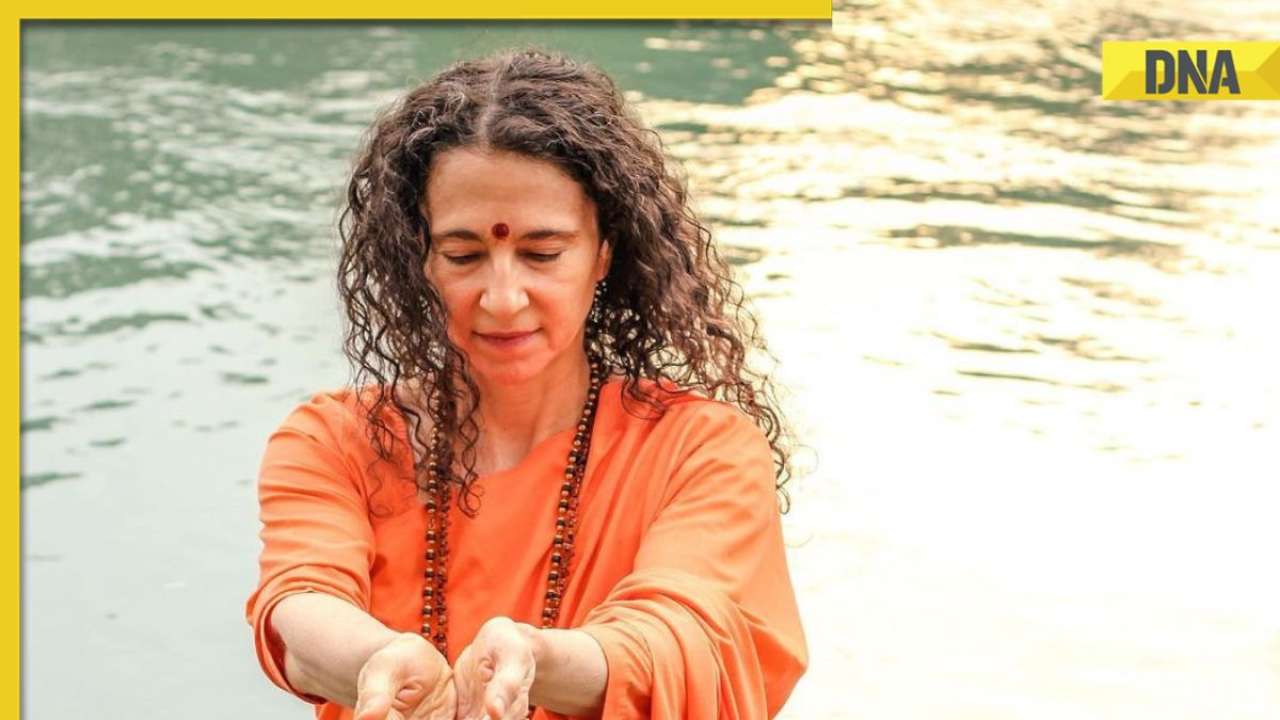 Meet sadhvi bhagawati saraswati, who took 'sanyas' at 25, was studying in us