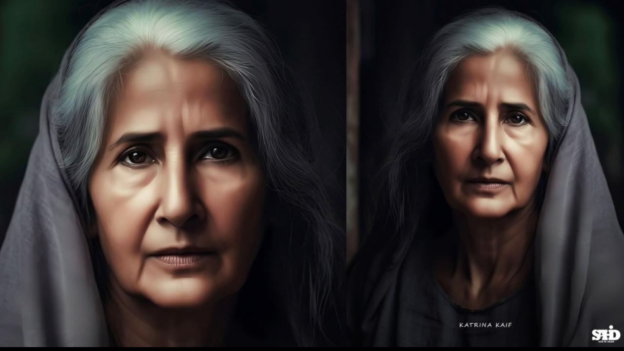 Katrina Kaif AI Look In Old Age