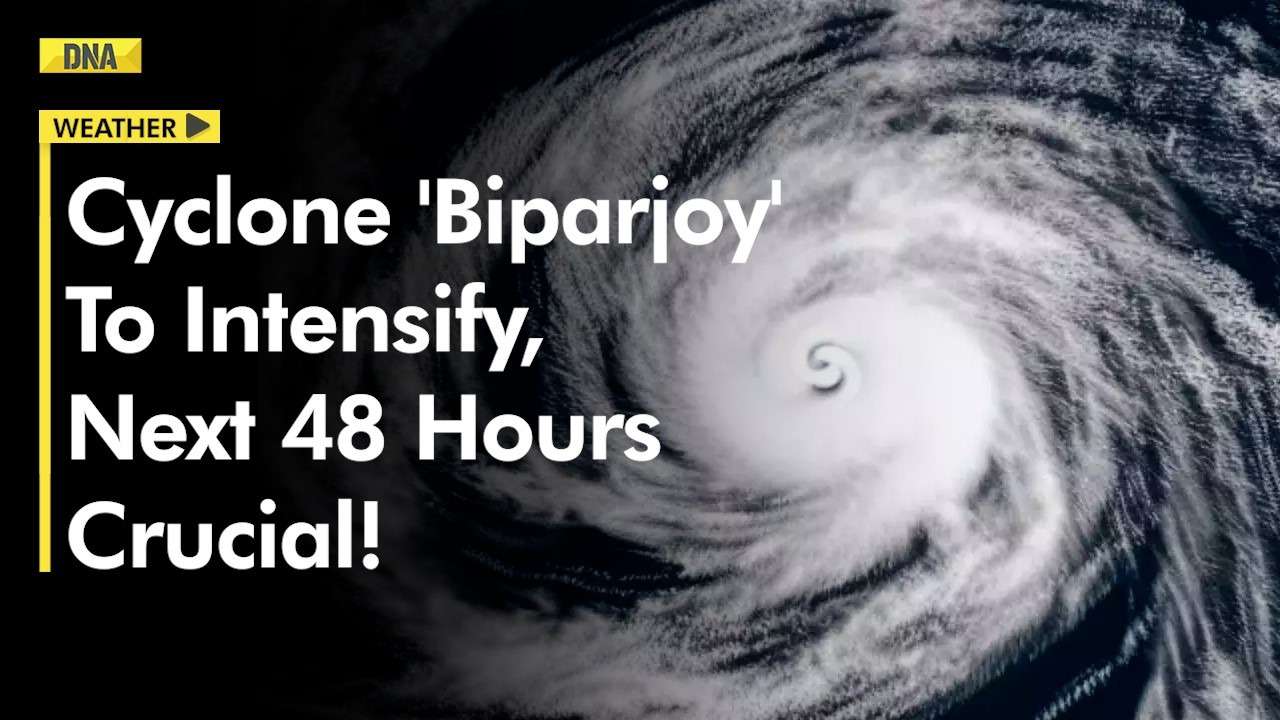 Cyclone Biparjoy To Intensify During Next 48 Hours, IMD Issues Warning ...