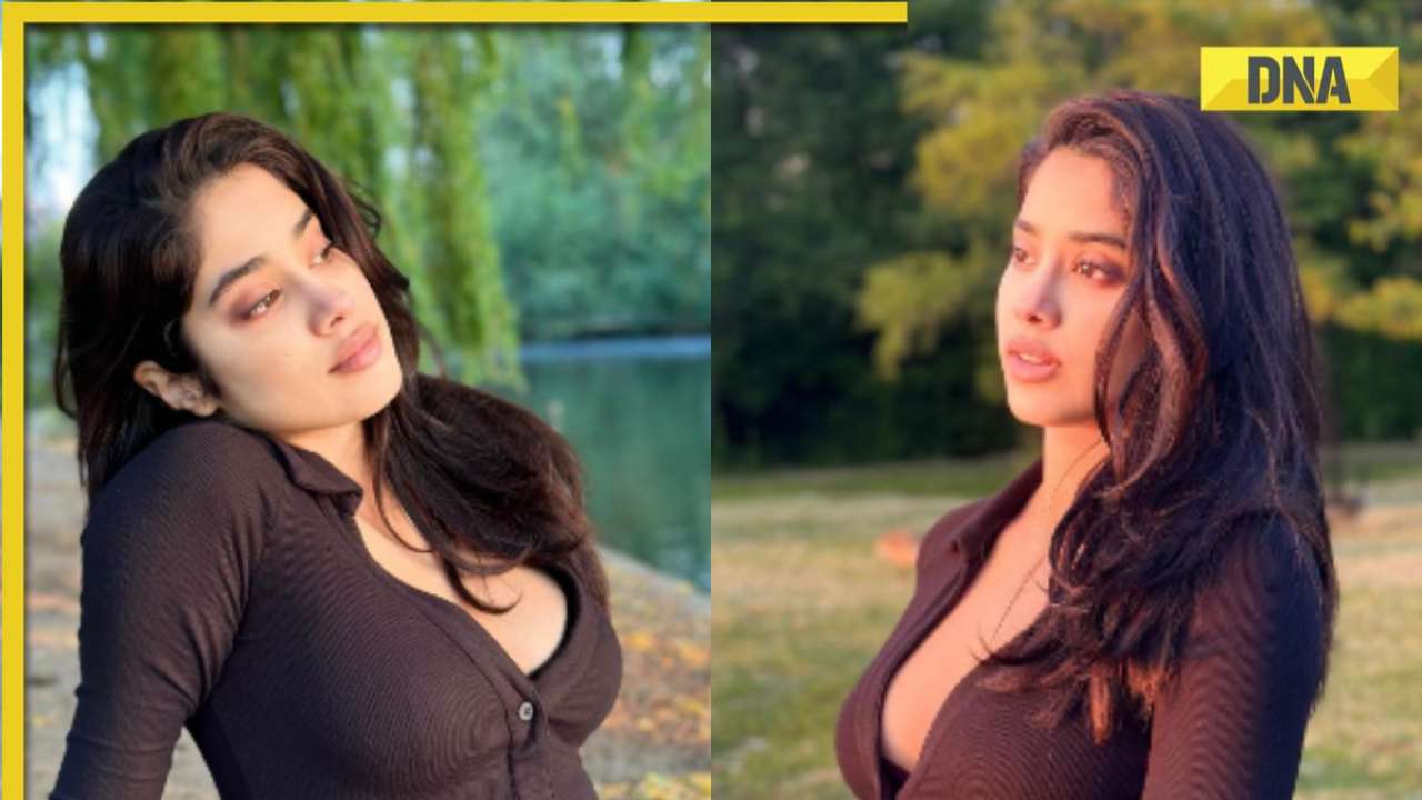 Janhvi Kapoor stuns in all-black casual look, rumoured boyfriend Shikhar Pahariya reacts
