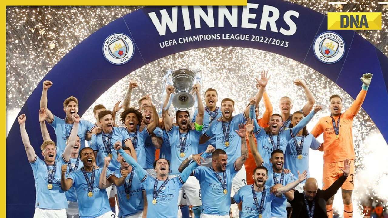 UEFA Champions League final 2023: Jubilant Man City hang tough to beat  Inter Inter Milan 1-0 and complete the treble - The Hindu BusinessLine