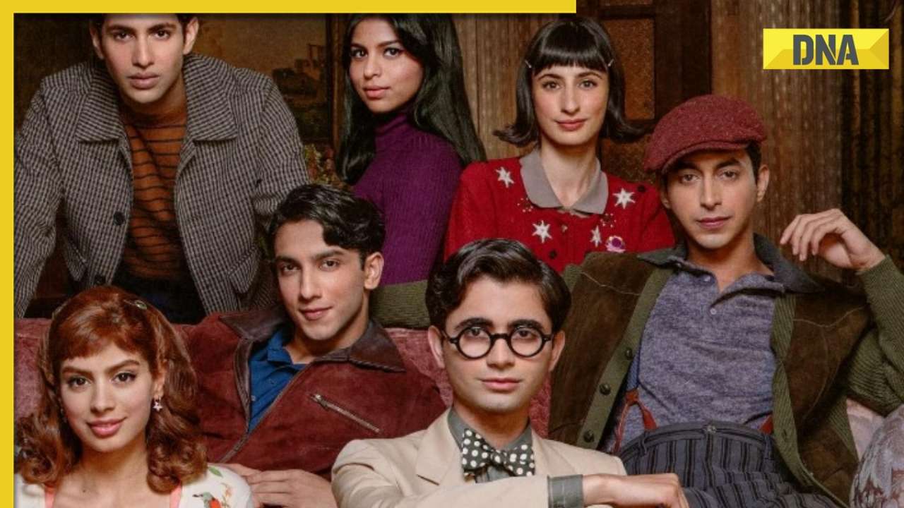 The Archies: Suhana Khan, Agastya Nanda, Khushi Kapoor look colourful in new poster of Zoya Akhtar film