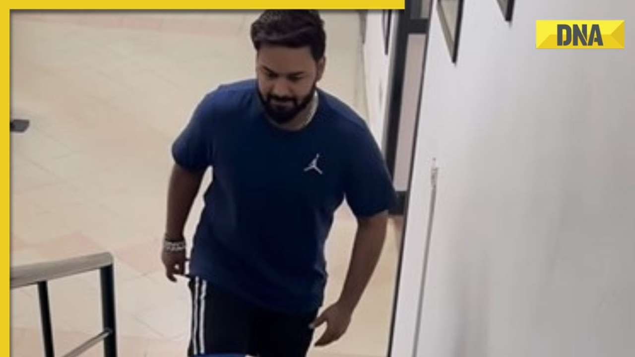 'Not Bad': Rishabh Pant shares video of quick recovery, climbs stairs without crutches - Watch