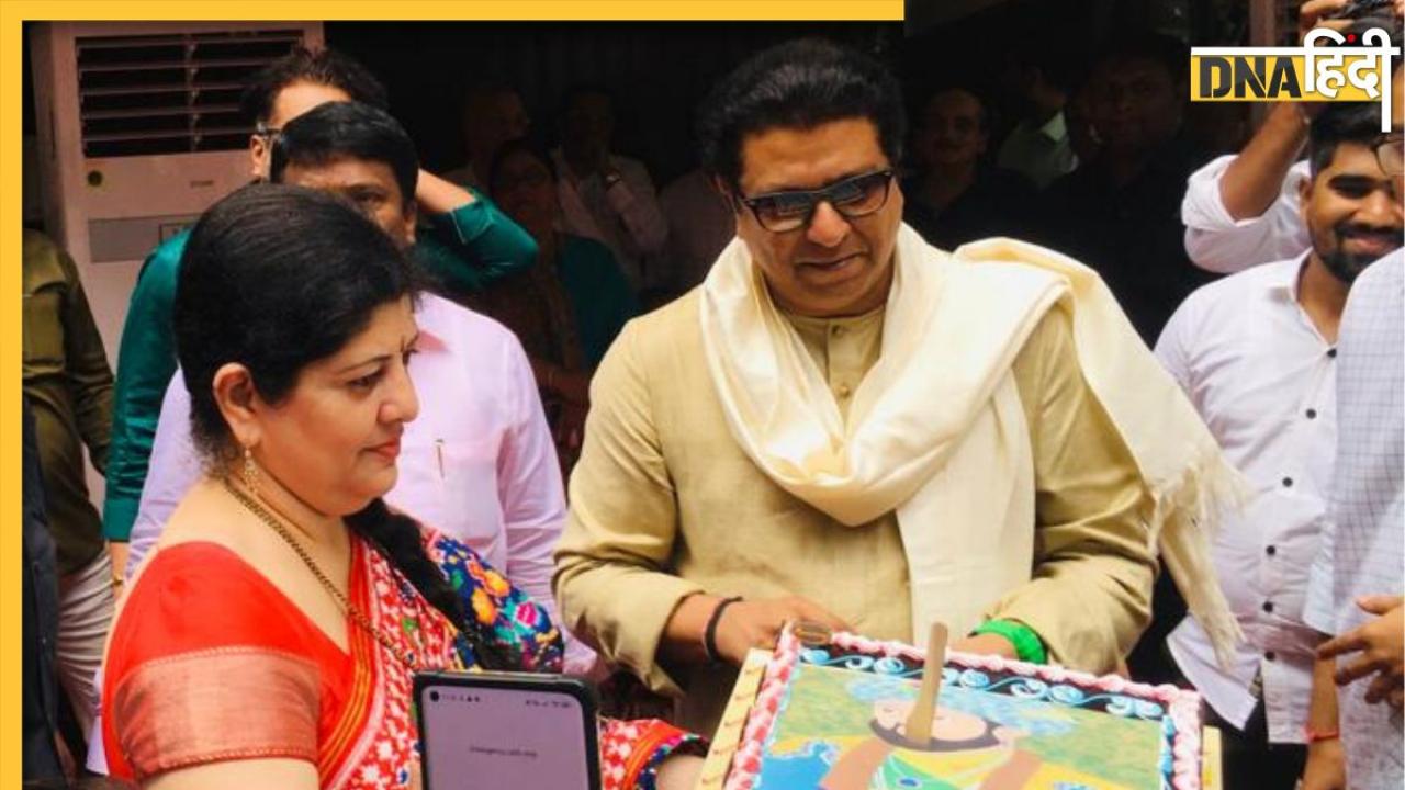 राज ठाकरे ने बर्थडे केक पर लगवाया औरंगजेब का फोटो, गले से काटकर बता दिया अपना स्टैंड, देखें VIDEO