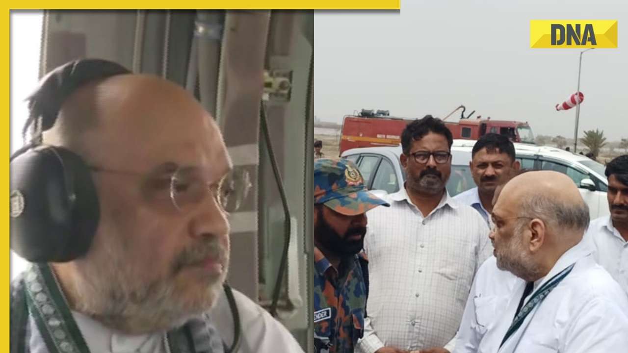 Cyclone Biparjoy aftermath: Gujarat's Kutch limping back to normalcy, Amit Shah conducts aerial survey