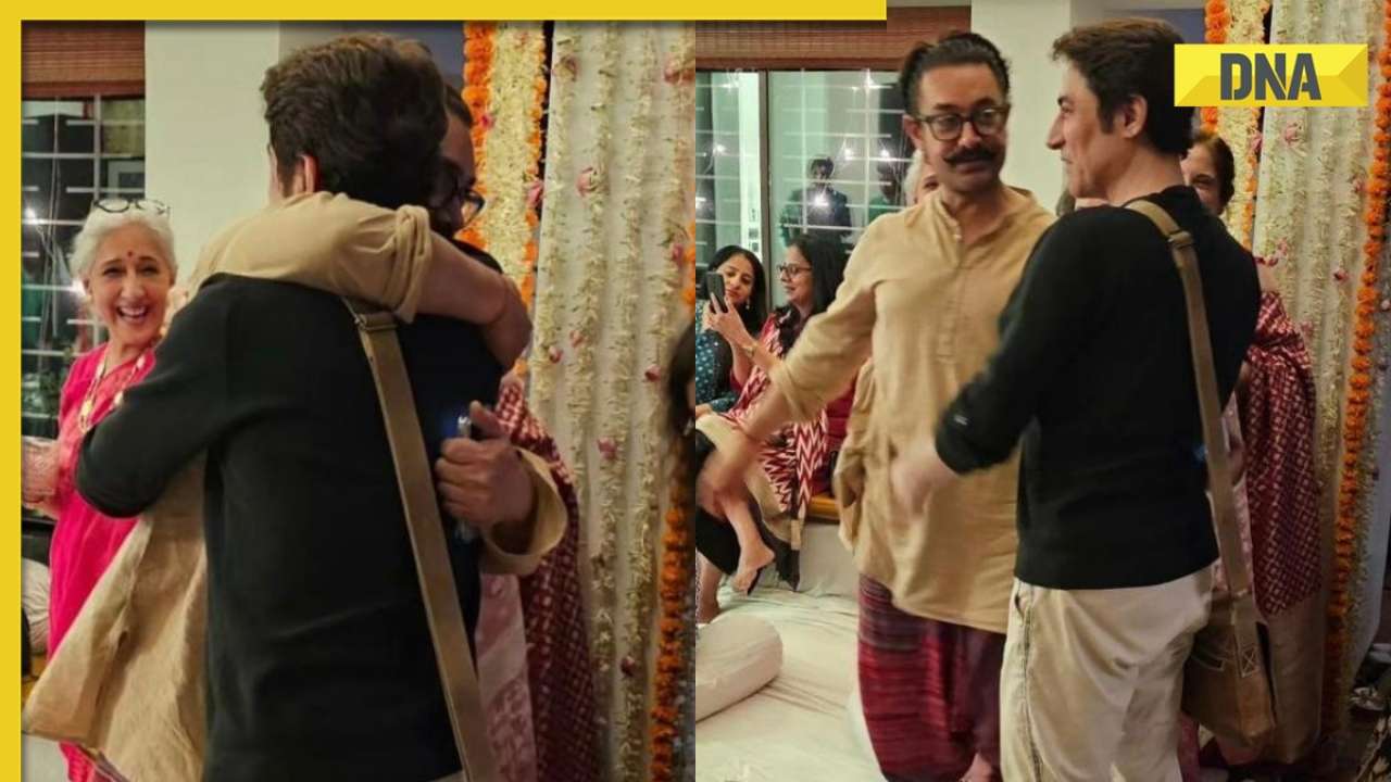 Aamir Khan reunites with brother Faisal Khan, hugs him, just months after he called him ‘opportunist’
