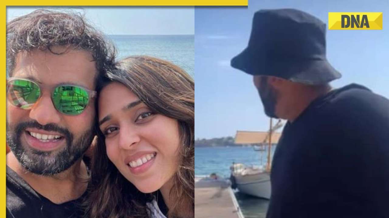 Rohit Sharma jumps into sea for wife Ritika Sajdeh, details inside