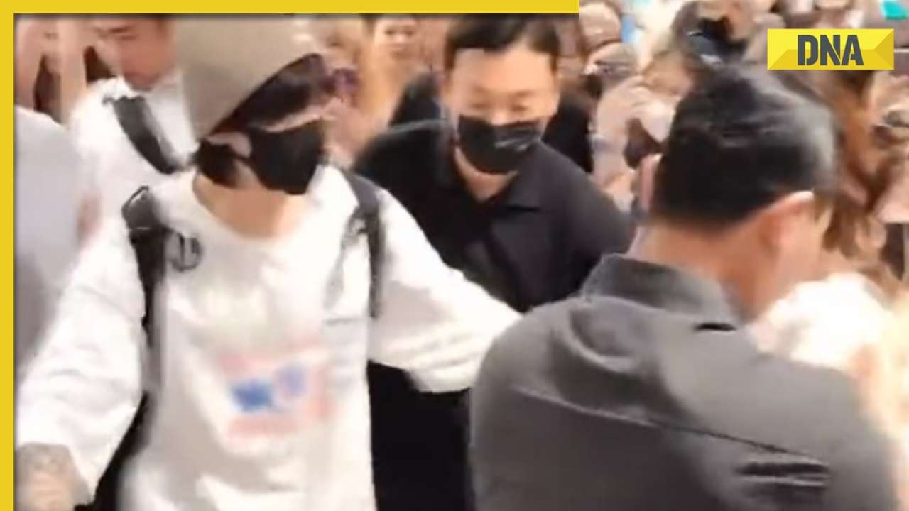 Watch: BTS' Jungkook mobbed at airport, ARMY says 'It's dangerous'