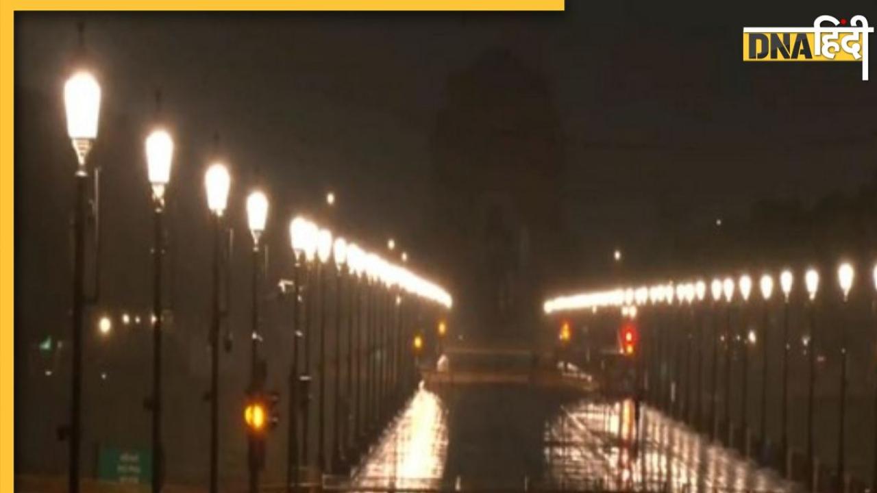 Delhi Rains: दिल्ली-एनसीआर में सुबह-सुबह बारिश, बदला मौसम, बदले नजारे