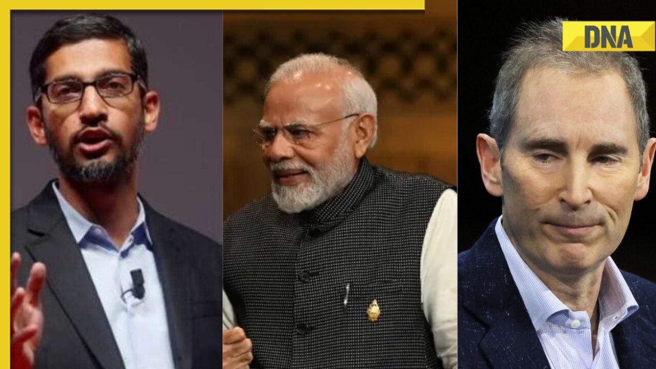 $25 billion to be invested in India, Google, Amazon CEOs Sundar Pichai, Andy Jassy reveal big plans
