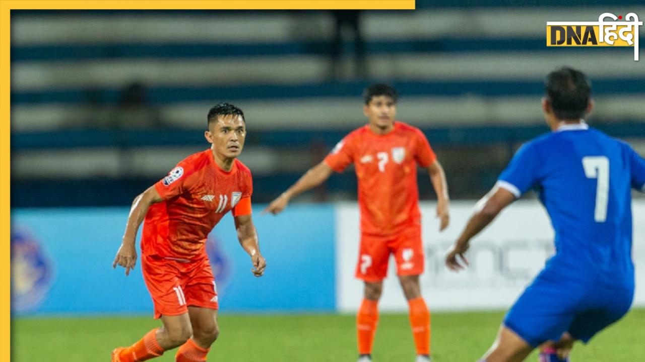 Saff Cup 2023: भारत ने नेपाल को 2-0 से हरा सेमीफाइनल में बनाई जगह, सुनील छेत्री और महेश सिंह ने दागे गोल 
