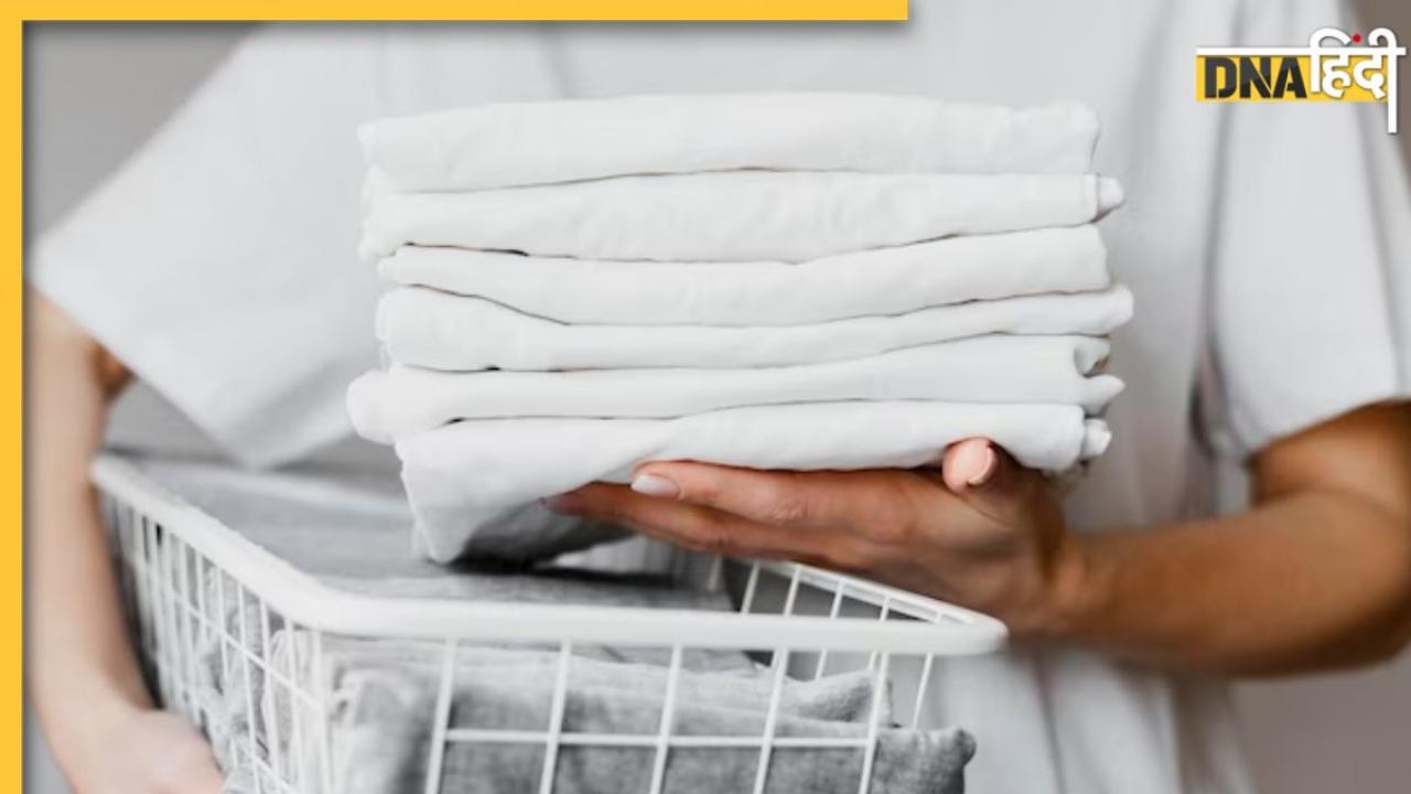 White Clothes Cleaning Tips: पीले हो रहे सफेद कपड़ों की चमक रहेगी बरकरार, बस फॉलो करें ये आसान टिप्स 