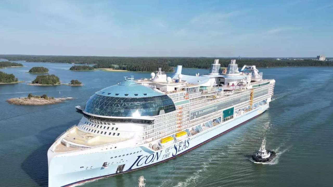 In Pics: World’s largest cruise ship features largest waterpark at sea ...