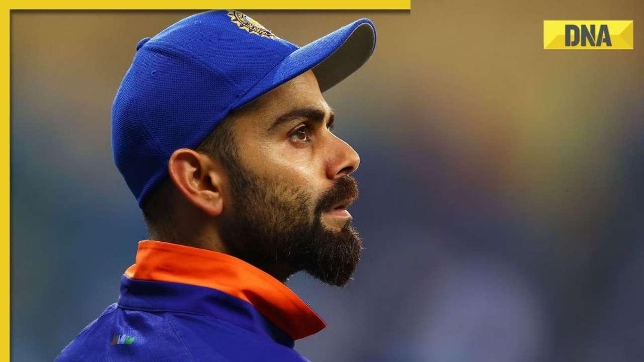 Behind the beard a cricket fan emerges