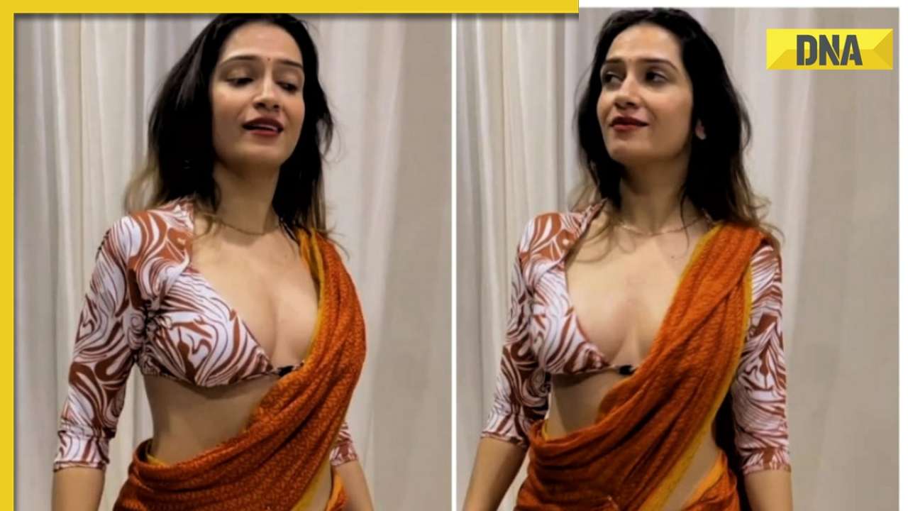 Viral video: Saree-clad womans steamy dance to Dhak Dhak Karne Laga  burns internet