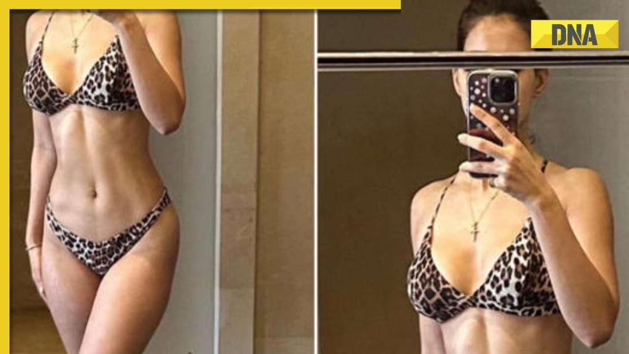 Disha Patani Drops Sexy Photos In An Animal-Printed Bikini Set