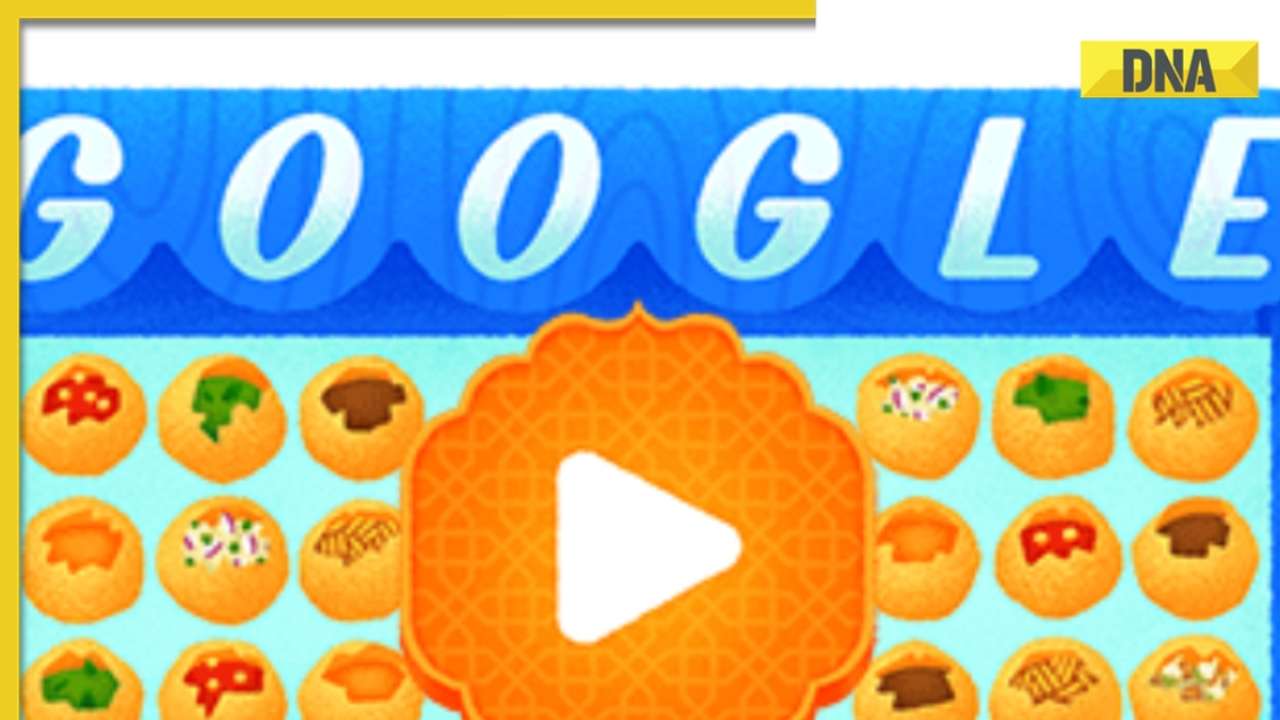 Google Doodle celebrates India's street food Pani Puri with a game