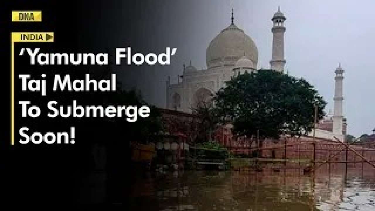 Yamuna Flood Waters Of Yamuna River Reaches The Walls Of Taj Mahal For The First Time In 45 Years 2922