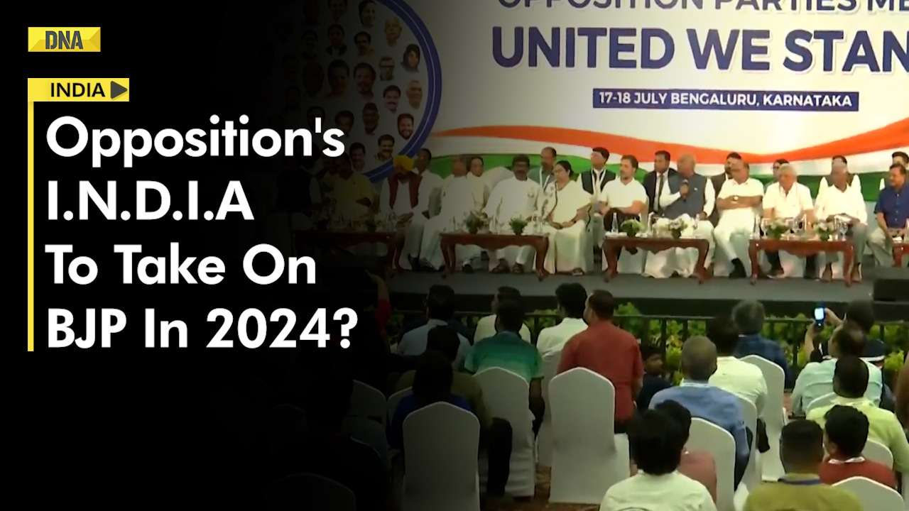 INDIA vs NDA Opposition alliance reveals new name to take on BJP in