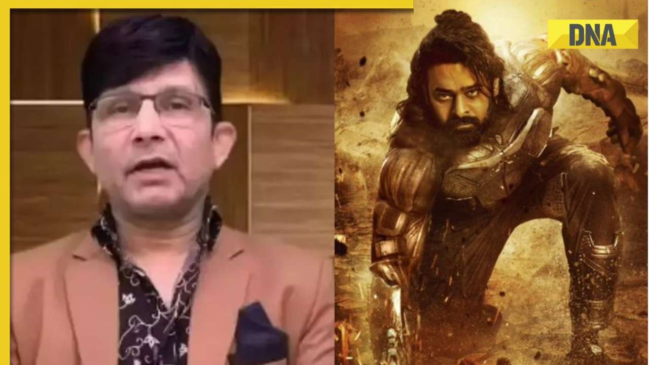 'gayi bhains paani mein': kamaal r khan brutally trolls prabhas' look from project k, calls him 'monkey'