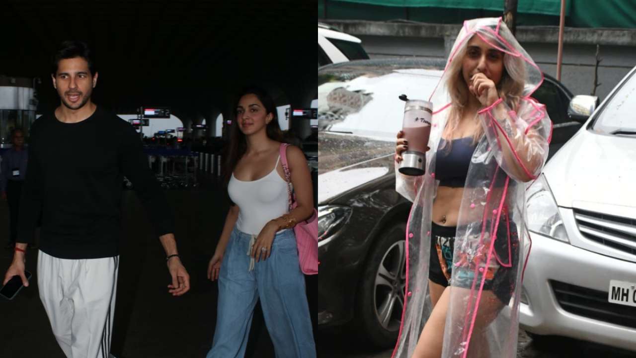 Viral Photos of the Day: Kiara Advani-Sidharth Malhotra look adorable together, Neha Bhasin poses in raincoat