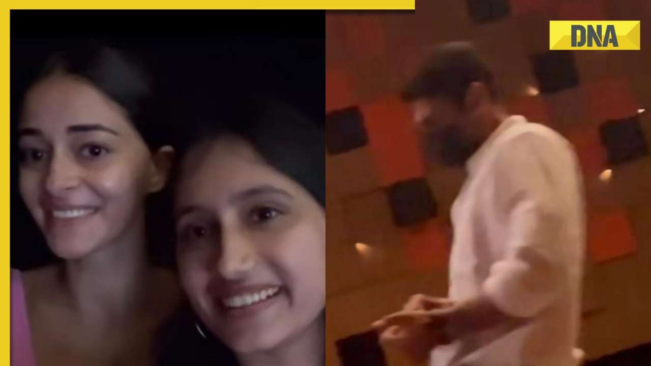 Watch: Rumoured couple Aditya Roy Kapur, Ananya Panday pose for selfie ...