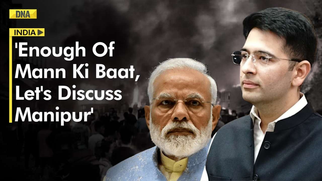 Raghav Chadha slams govt over Manipur crisis, demands President's rule in the violence-hit state