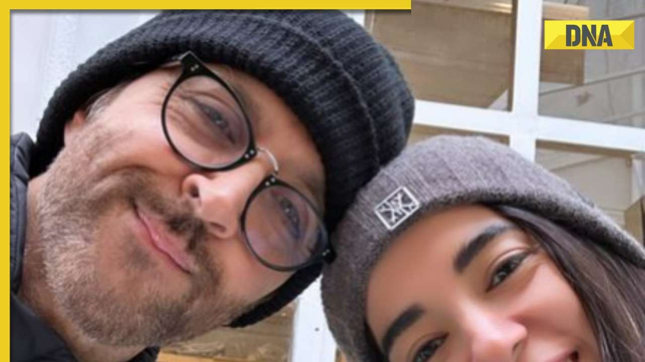 Saba Roshan Saba Azad poses with her 'hippo heart' Hrithik Roshan in adorable photo ...
