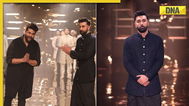 Ranbir Kapoor turns showstopper in lungi pants and bandhgala jacket at  Kunal Rawal's fashion show
