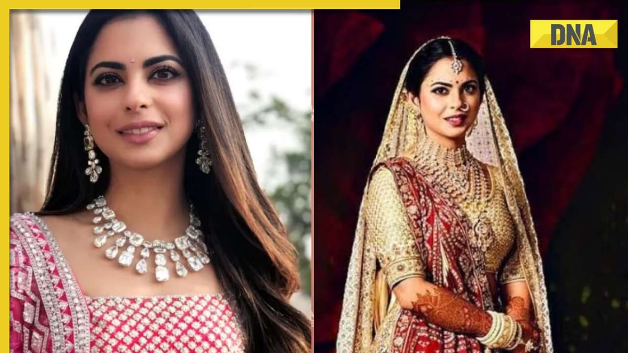 Isha ambani clearance wedding necklace price