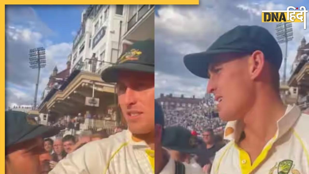 Ashes 2023 Eng vs AUS 5th Test: ओवल में इंग्लिश फैन से हुई उस्मान ख्वाजा और लाबुशेन की बहस, देखें कहासुनी का वीडियो