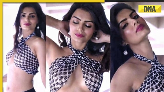 640px x 360px - Viral video: Bigg Boss star Sonali Raut burns the internet in sexy  bralette, black bikini bottom, watch