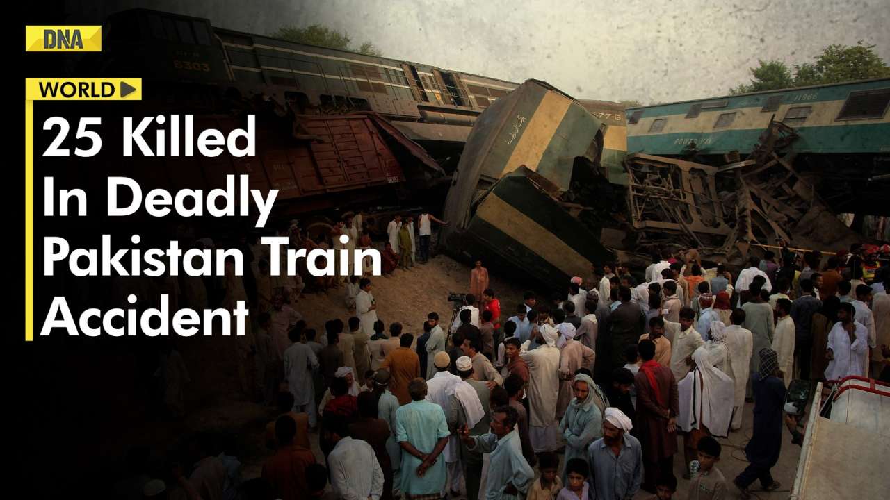 Pakistan Train Accident: 25 Killed, Over 80 Injured After Train Derails ...