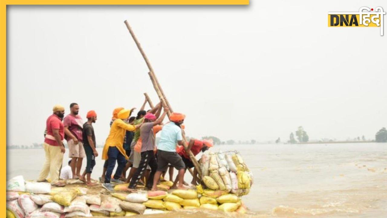 Punjab Floods: हिमाचल के बाद पंजाब में बाढ़ जैसे हालात, जलस्तर बढ़ने के बाद रेस्क्यू जारी